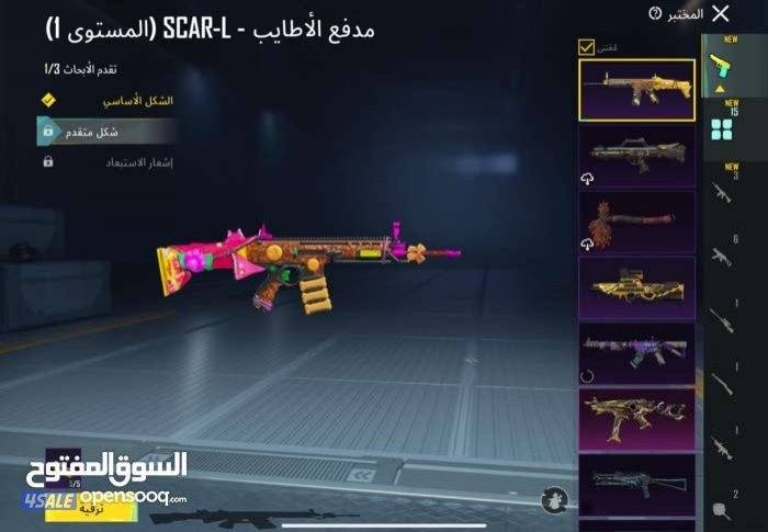 حساب ببجي قوي. في 64 ثمة و 15 سلاح يتطور حساب قوي مصروف عليه فوق 40k12