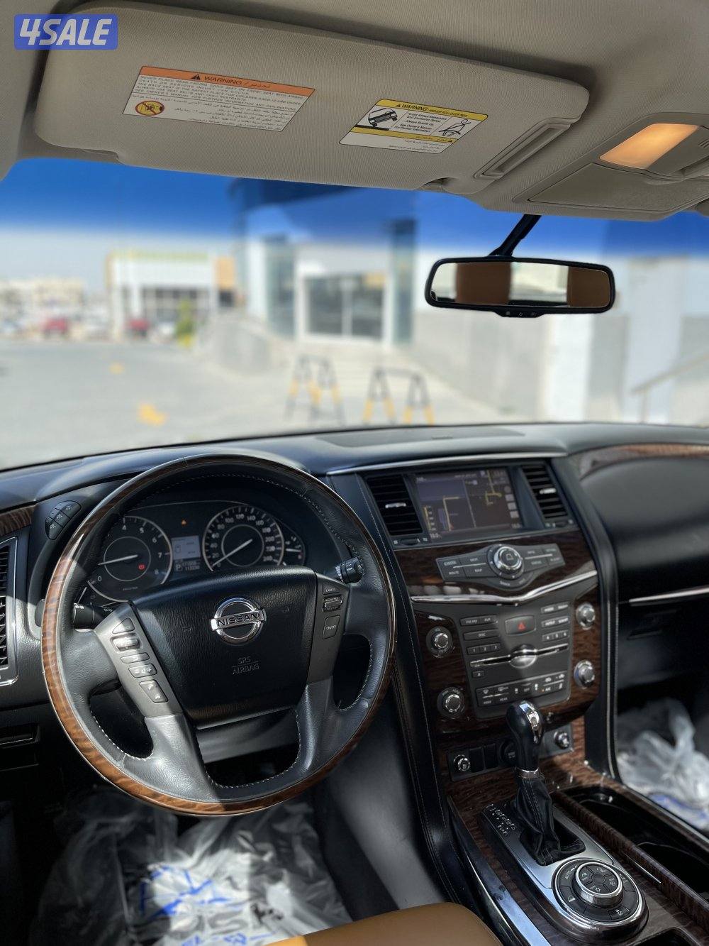 نيسان باترول بلاتينوم ستي وارد قطر  فحص جير مكينه شاصي البدي قطعتين6