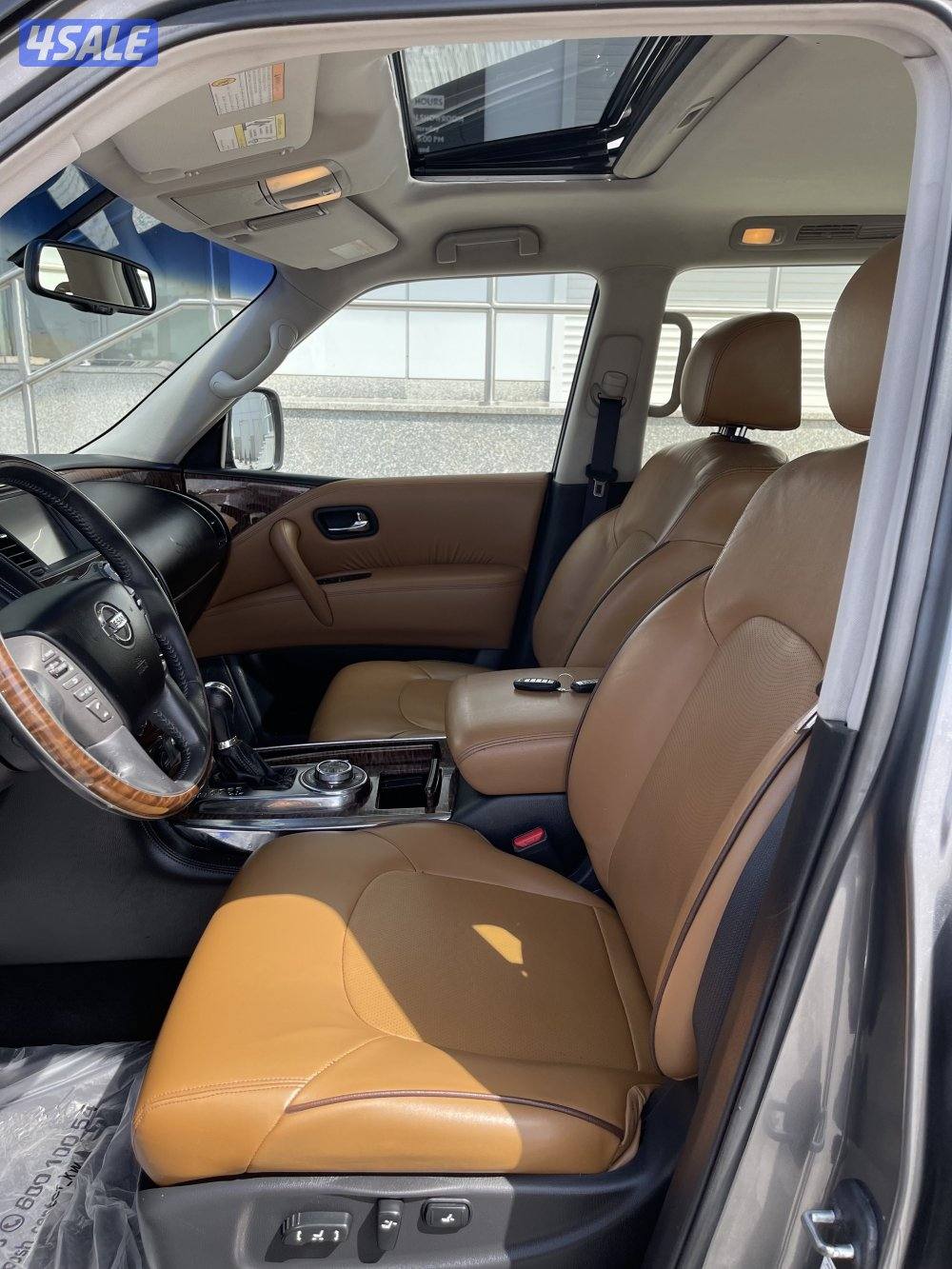 نيسان باترول بلاتينوم ستي وارد قطر  فحص جير مكينه شاصي البدي قطعتين8