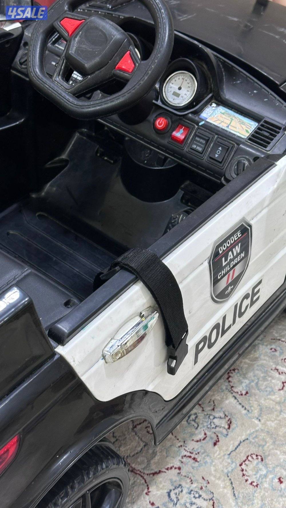 سيارة شرطة اطفال مستخدمه3