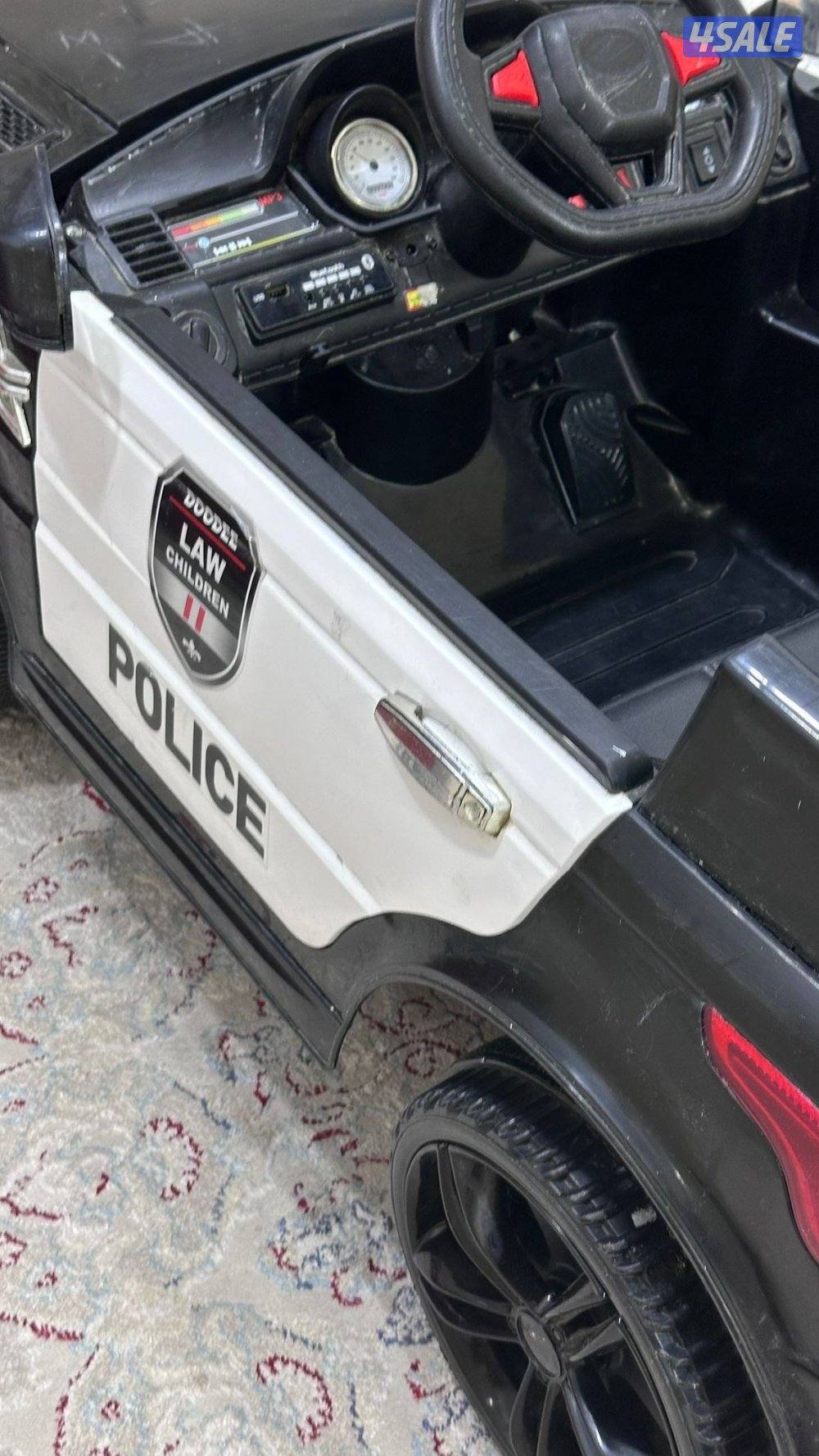 سيارة شرطة اطفال مستخدمه6