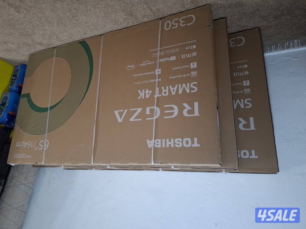 للبيع، Toshiba. 65 بوصه قوقل TV جديد0