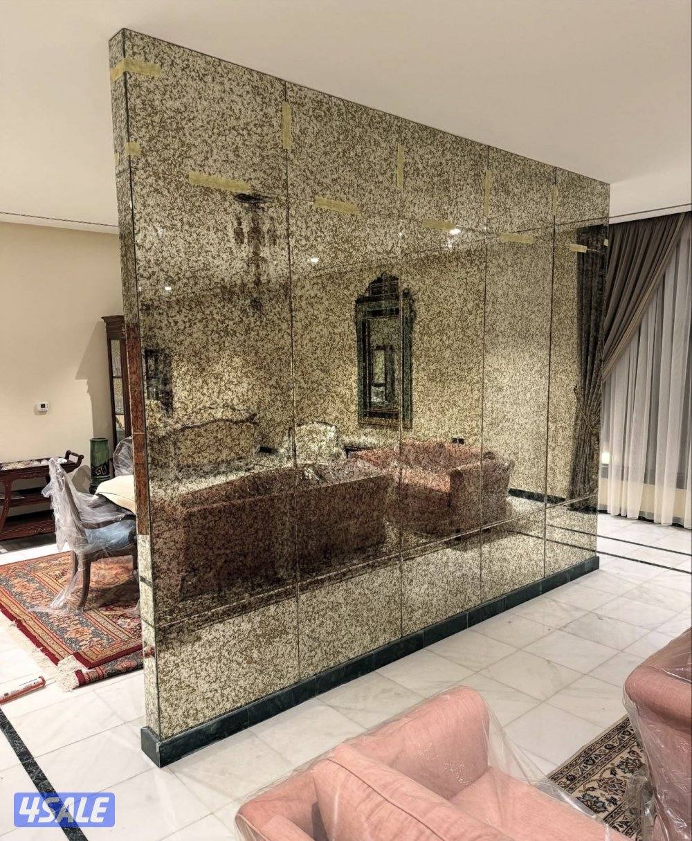 زجاج ومرايا شاورات درابزين بلكونات7