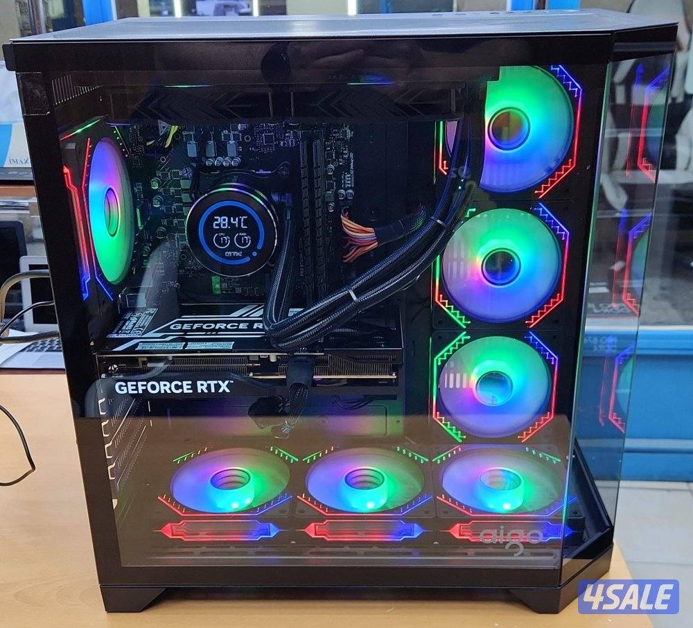 للبيع بي سيCore i7 14Gen /32GB ram/1TB SSD/4070 super Rtx 12GB0