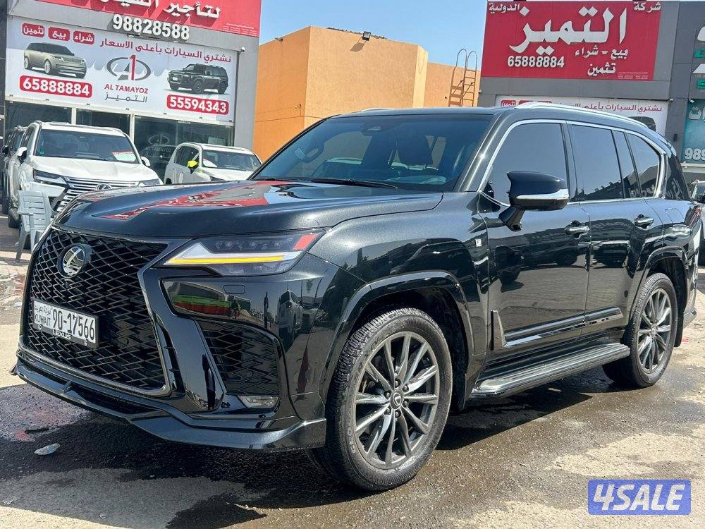 لكزس F.SPORT LX600 twin turbo.V6 موديل 2025  ماشى 19.000 k.m0
