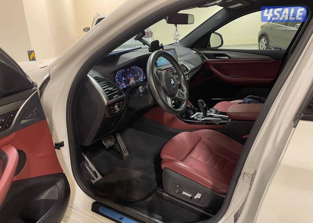 للبيع bmw x4 2021 ماشي 92000 نظيف جداً2