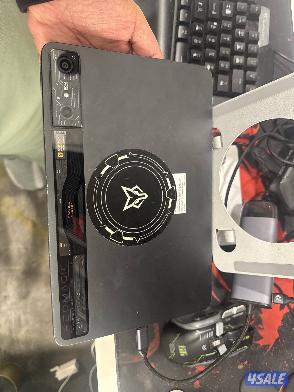 للبيع ايباد ريدمجك نوفا مع كامل اغراضه ماوس و كيبورد الوصلات الجيهاز1