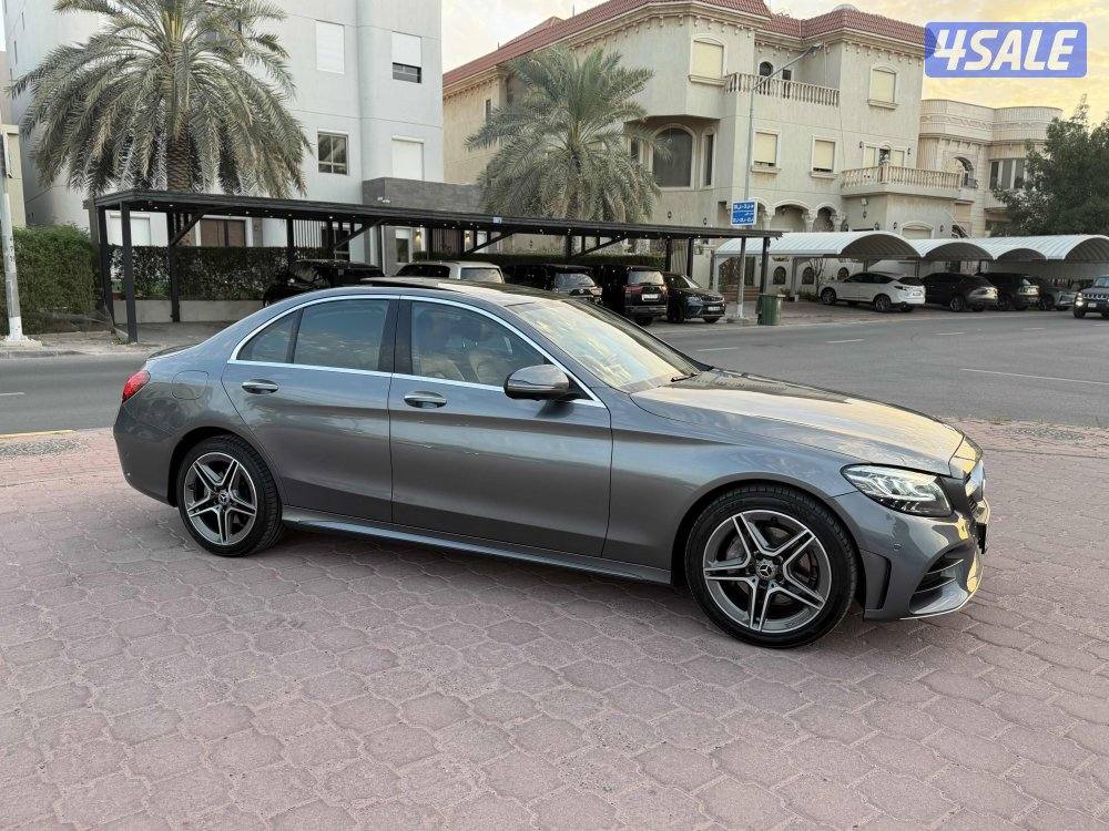 مرسيدس C200 موديل 2019 شرط الفحص1