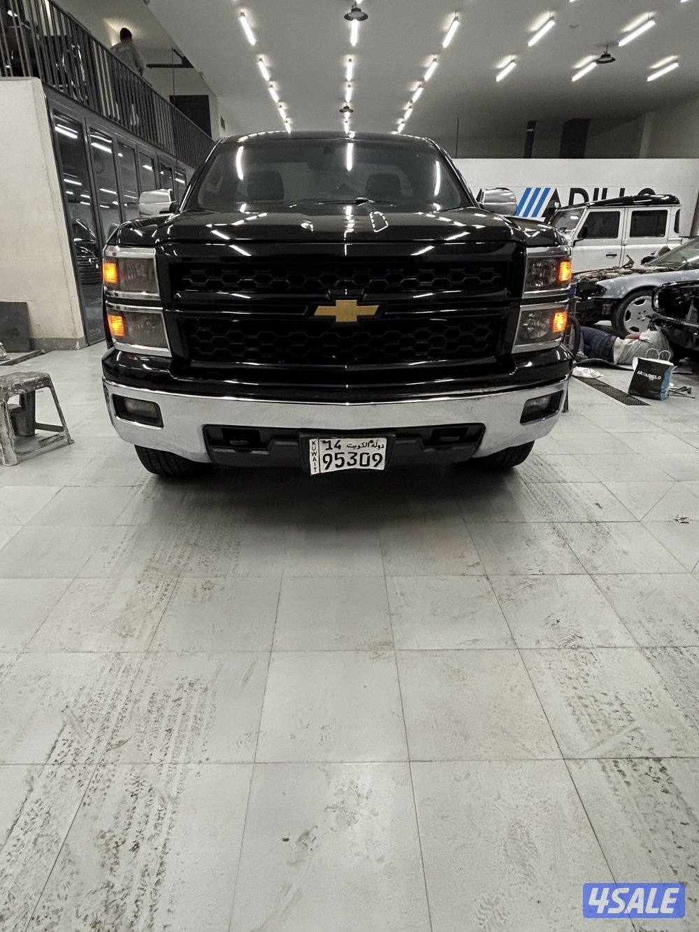 للبيع وانيت سلفرادو دبل قير2