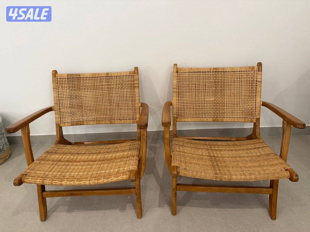 Organic Bamboo chairs كراسي بامبو1