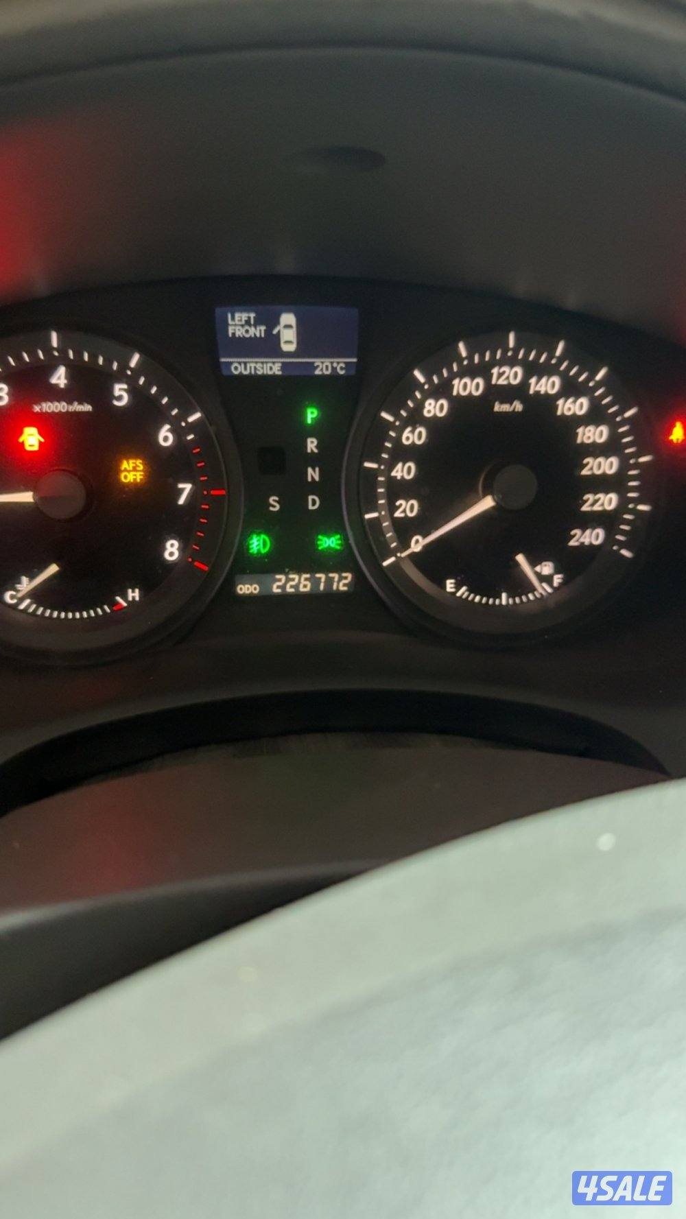 لكزس es350 شرط الفحص1