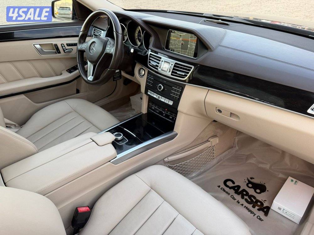 مرسيدس E300 الفل وبحالة المصنع5