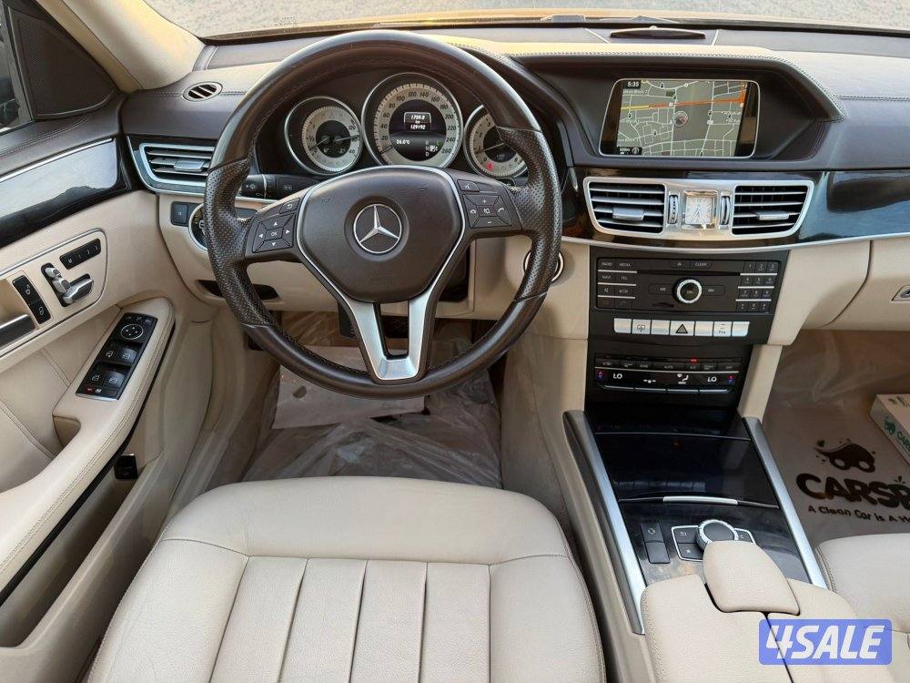 مرسيدس E300 الفل وبحالة المصنع6