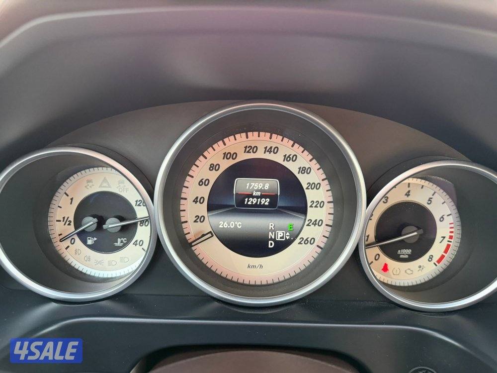 مرسيدس E300 الفل وبحالة المصنع8