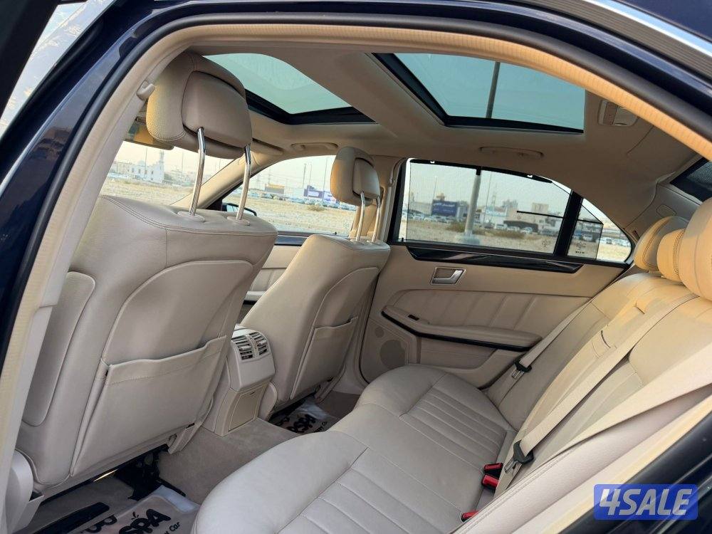 مرسيدس E300 الفل وبحالة المصنع9