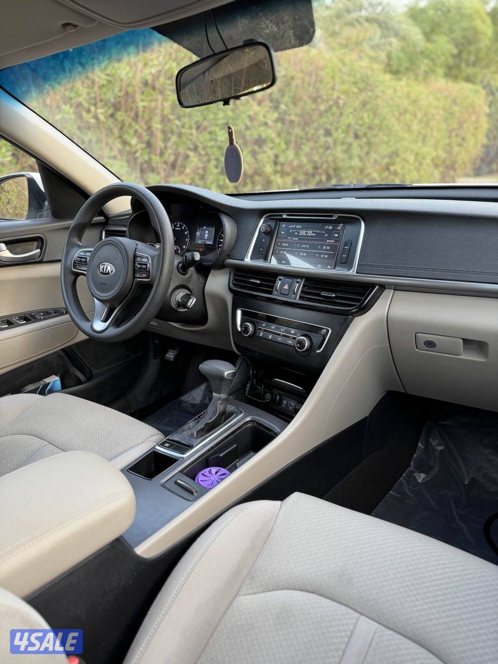 كيا اوبتيما صبغ الوكاله عداد 90 الف فقط4