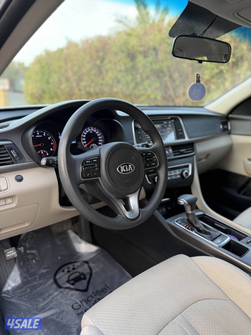كيا اوبتيما صبغ الوكاله عداد 90 الف فقط7