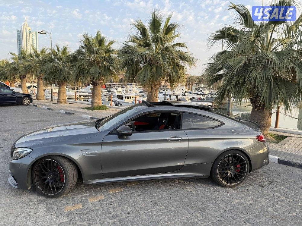 مرسيدس C63S AMG  شرط الفحص ممشى 14 الف فقط بحالة الوكالة1