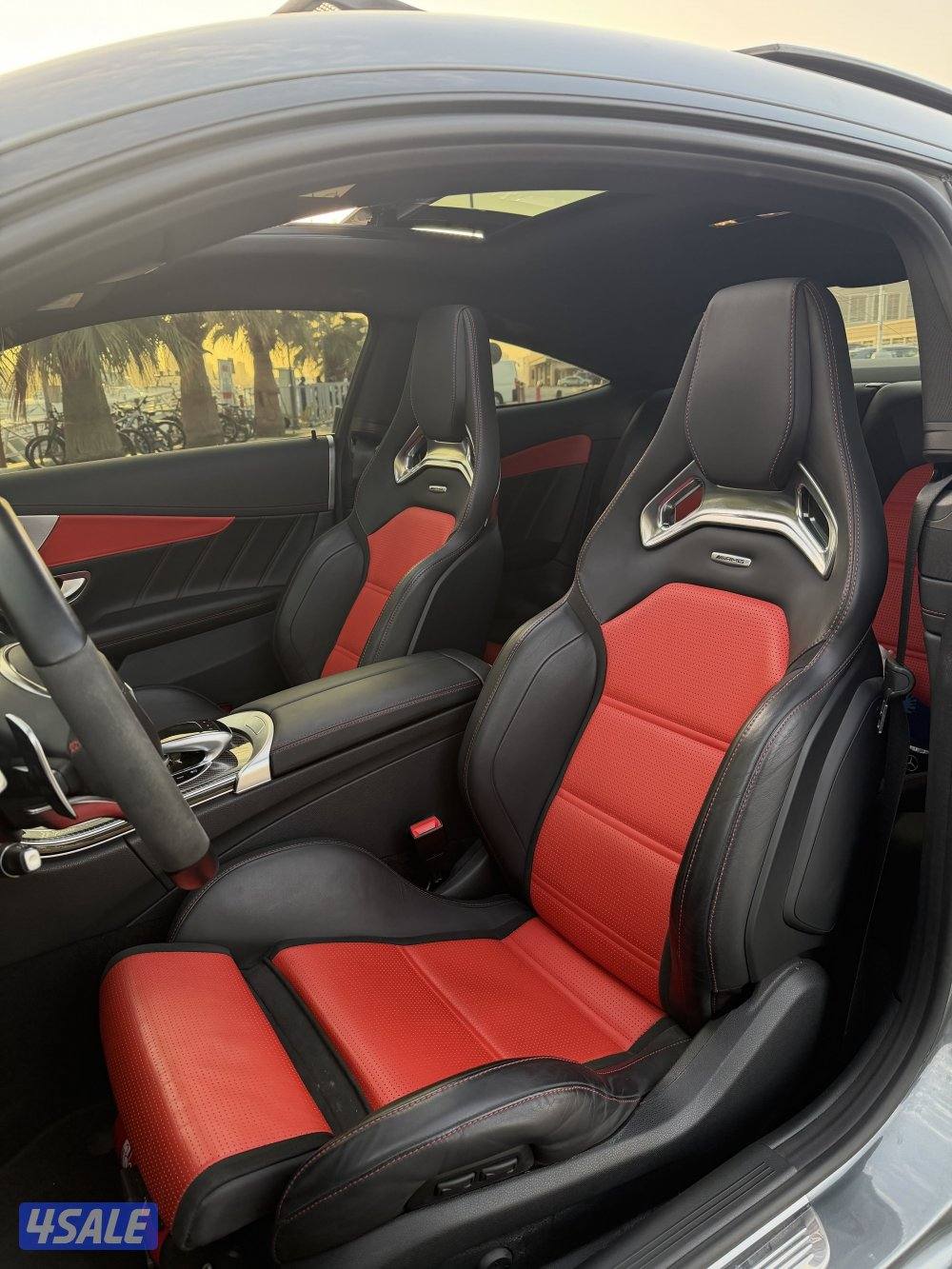 مرسيدس C63S AMG  شرط الفحص ممشى 14 الف فقط بحالة الوكالة2