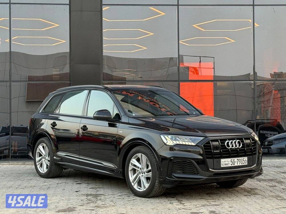 AUDI Q7 QUATTRO Sline _2021 صبغ الوكالة0
