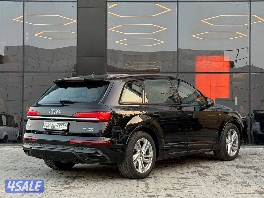 AUDI Q7 QUATTRO Sline _2021 صبغ الوكالة4