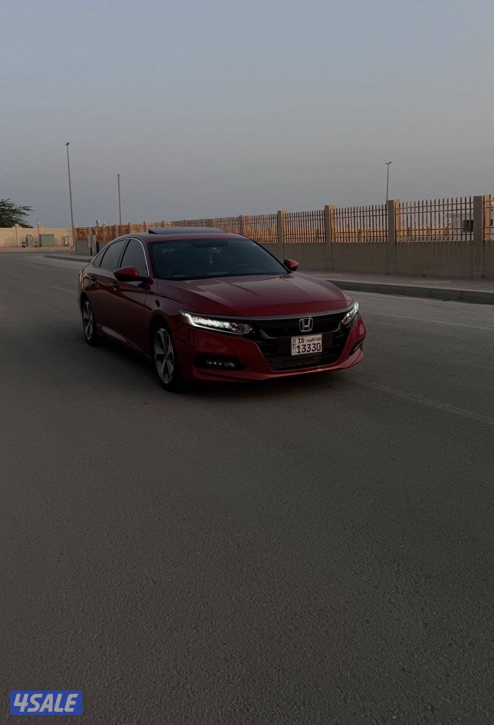 هوندا اكورد 2018 - ممشى قليل  100 الف بحالة الوكالة سيرفس حديث  ‼️ 🔥🔥1