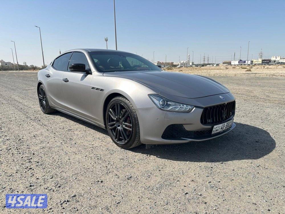 مازيراتي جيبلي ٢٠١٦ كامل المواصفات بحالة الوكالة0