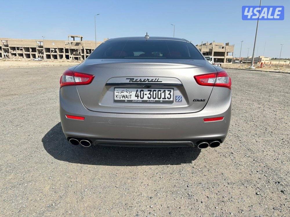 مازيراتي جيبلي ٢٠١٦ كامل المواصفات بحالة الوكالة5