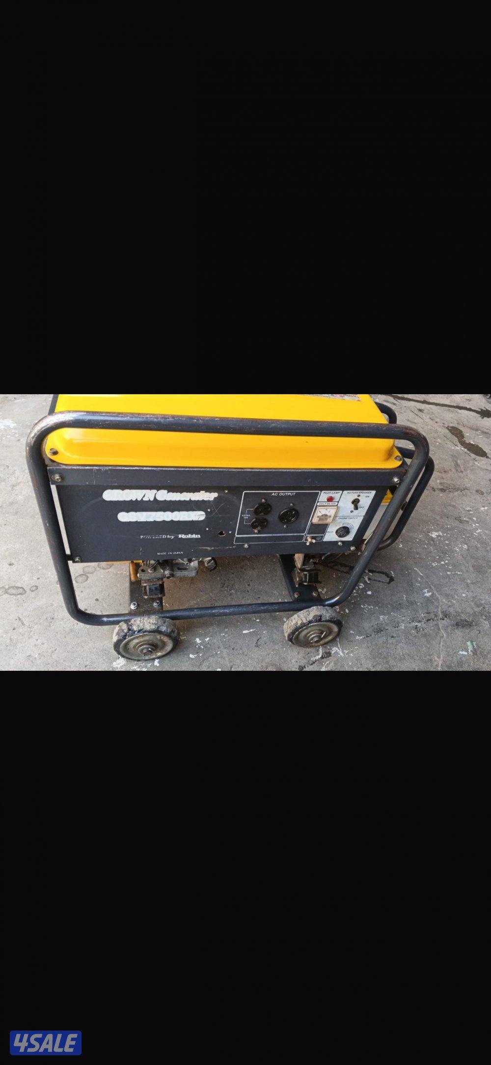 للبيع ماطور روبن ياباني حجم 7500 سلف هندل شرط الفحص3