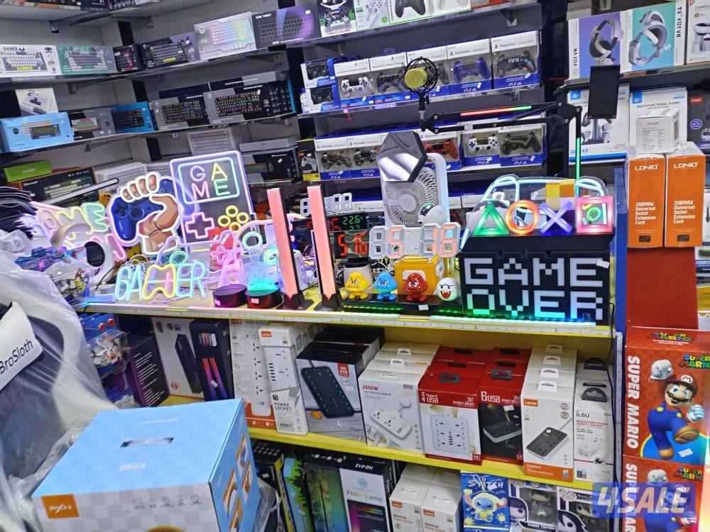 يوجد لدينا جميع الألعاب والاجهزه البلايستيشن مستخدم وجديد ولدينا خدمه1