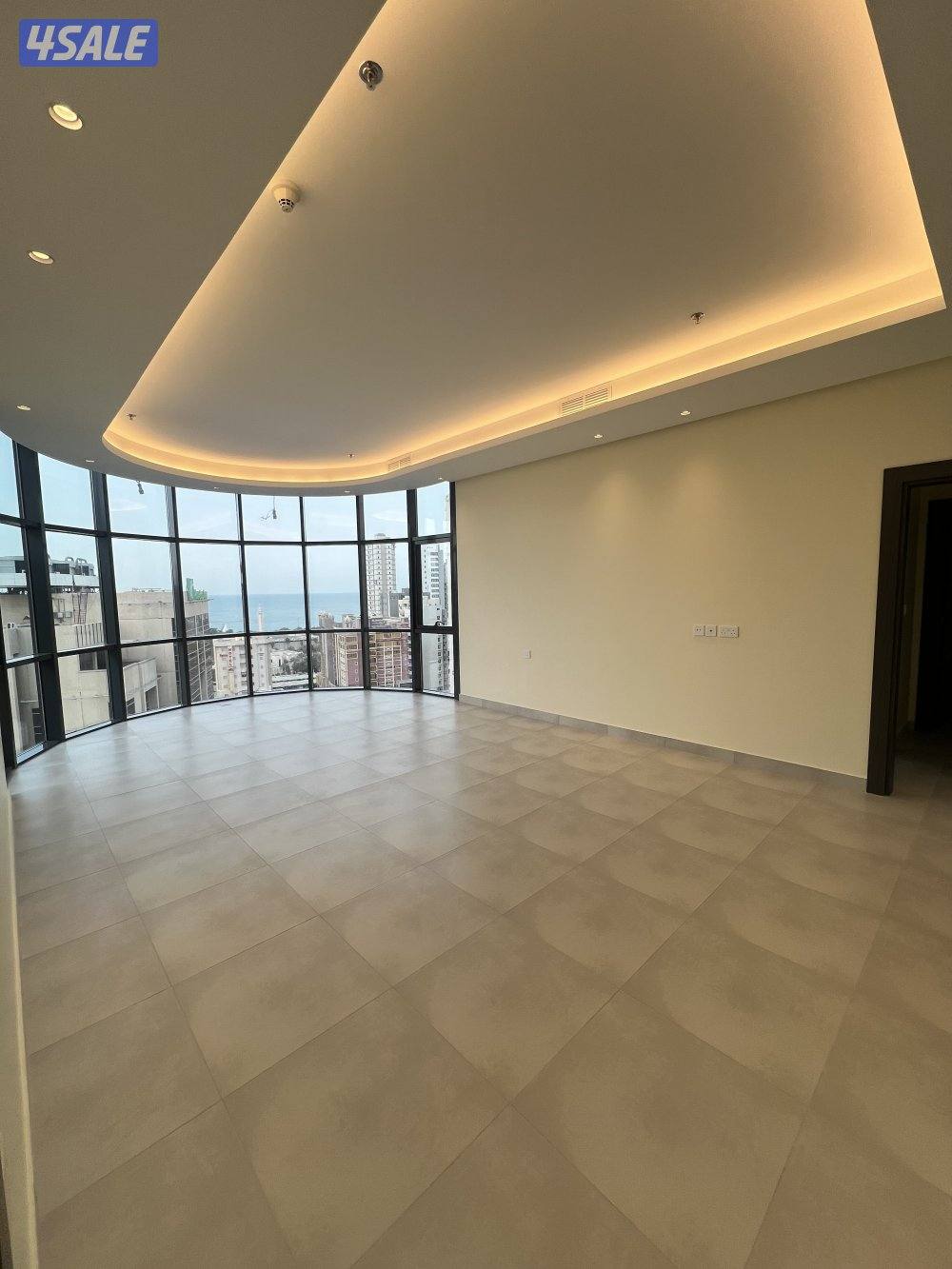 للايجار شقق في عمارة  بالسالمية موقع بجانب البحر البلاجات  اول ساكن4