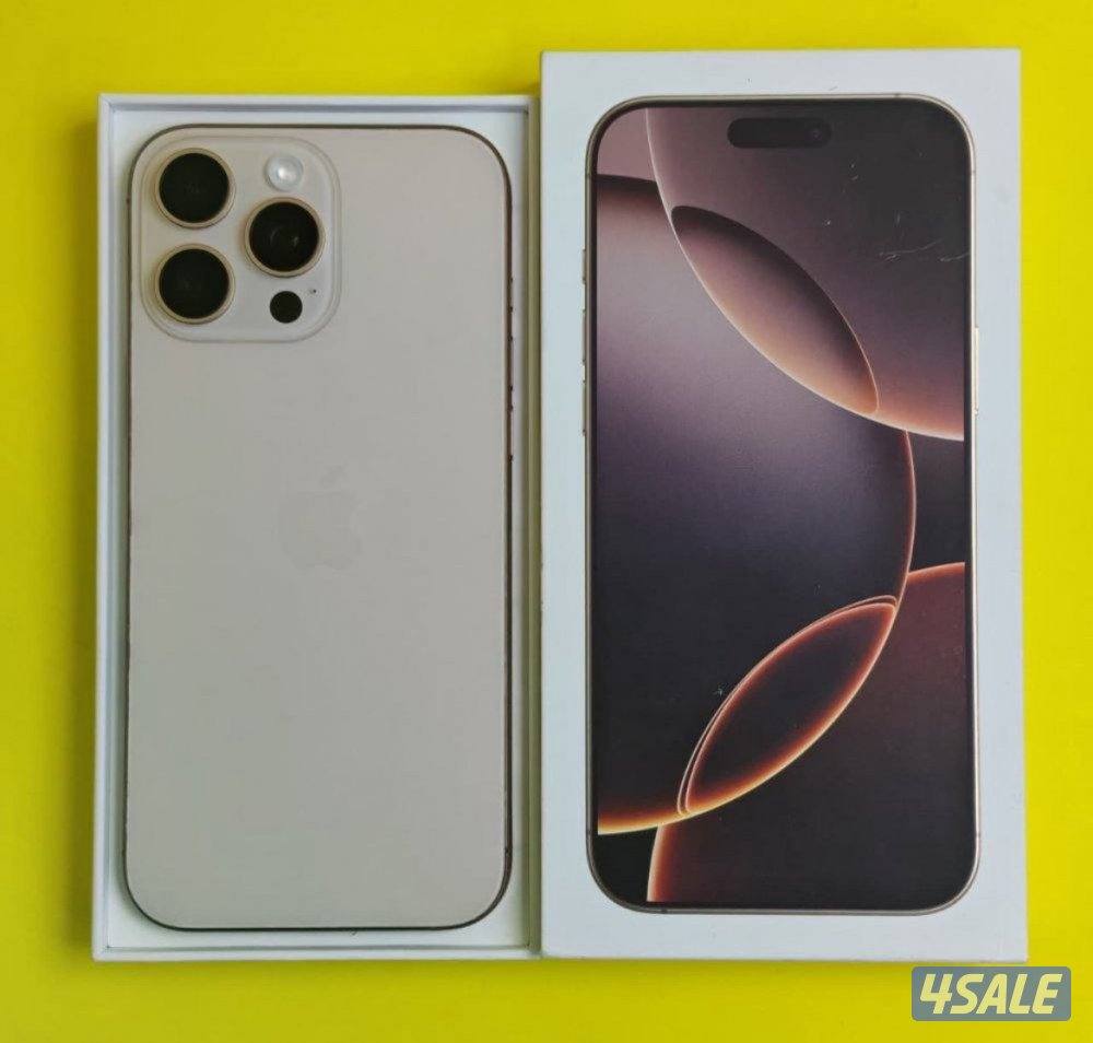 ايفون 16 بروماكس بطارية 98 دورات الشحن ٣٠٠ نظيف جداا جداا1