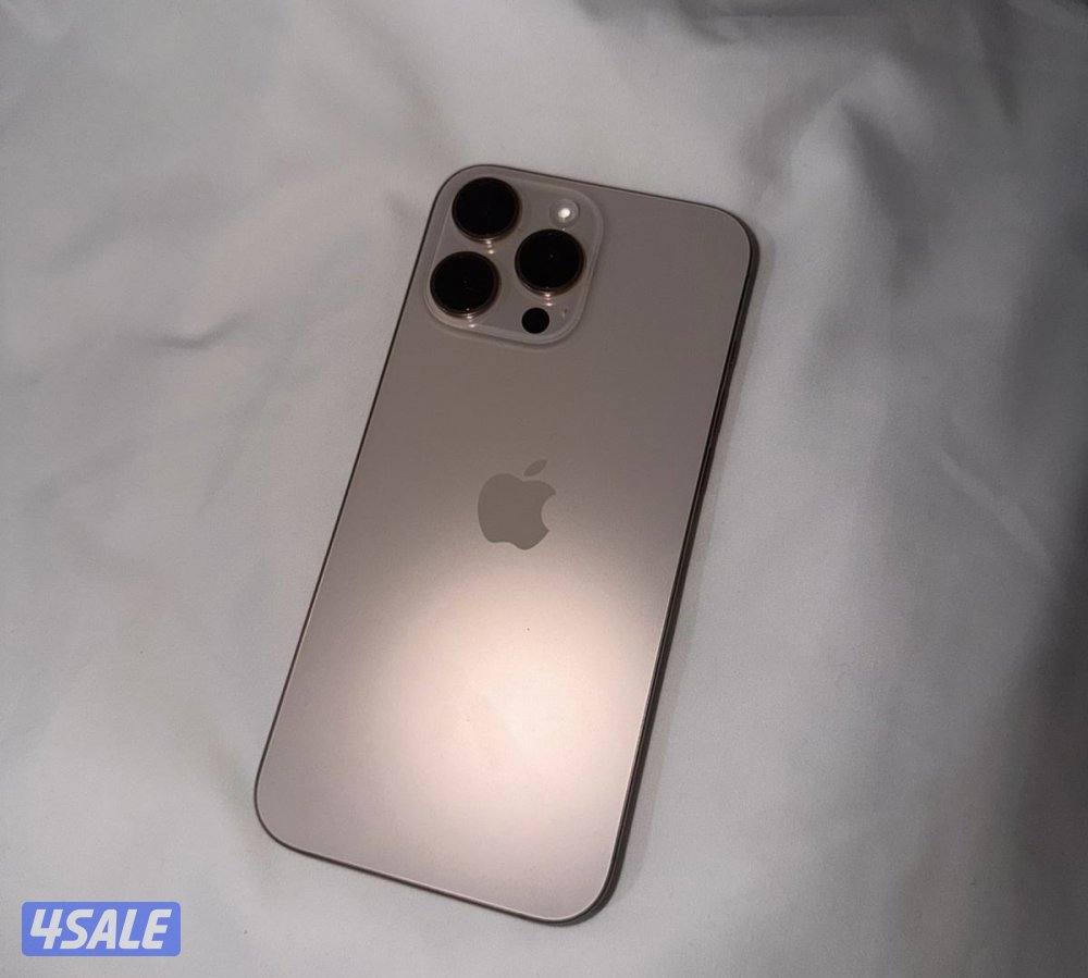 ايفون 16 بروماكس بطارية 98 دورات الشحن ٣٠٠ نظيف جداا جداا2