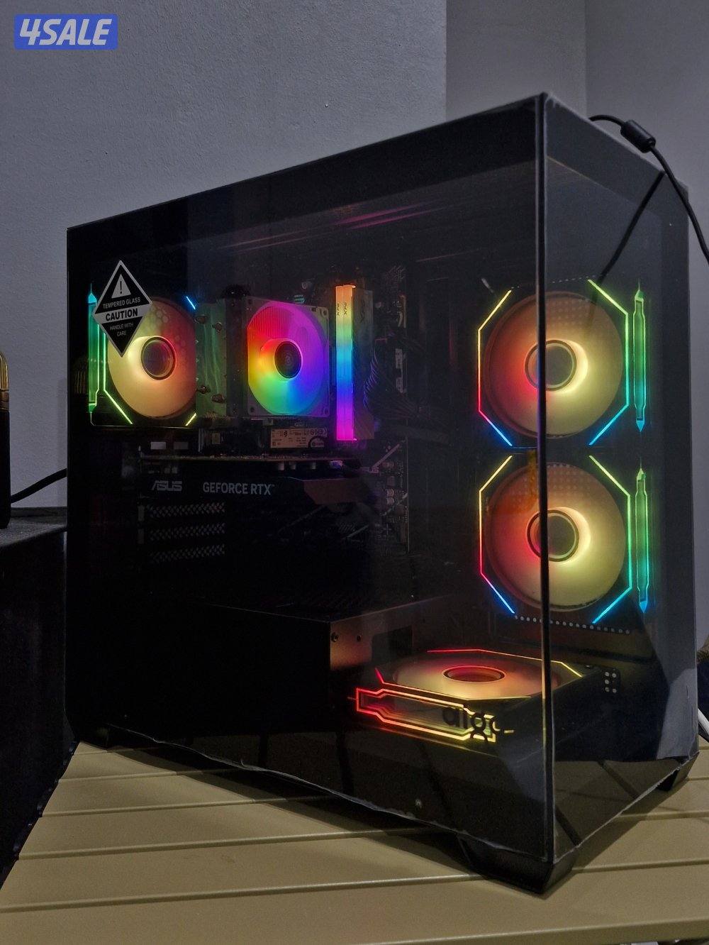 بي سي RTX 3050 6GB جديد غير مستعمل بحالة المصنع1