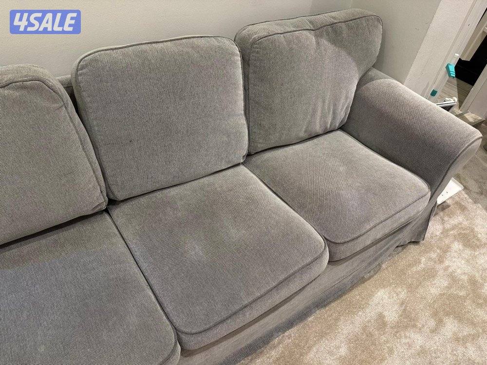 2 Sofas (Couches) 3 seater Like New - 10 Year Guarantee - EKTORP6