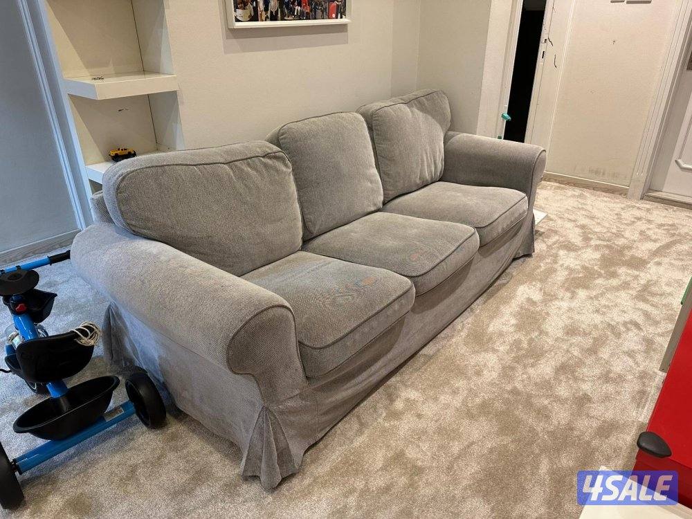 2 Sofas (Couches) 3 seater Like New - 10 Year Guarantee - EKTORP5