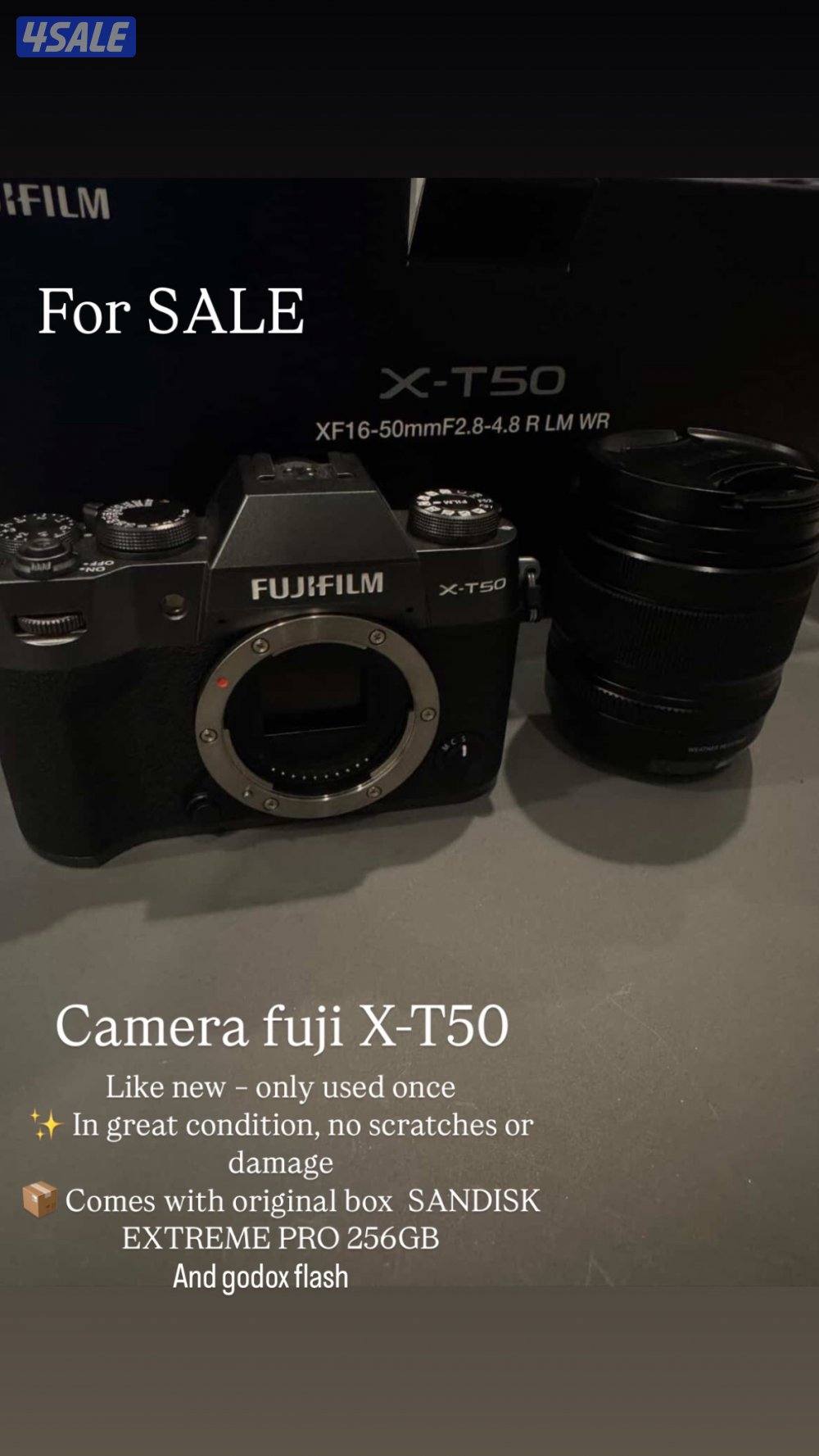 Fuji x-t50 in Kuwait only0