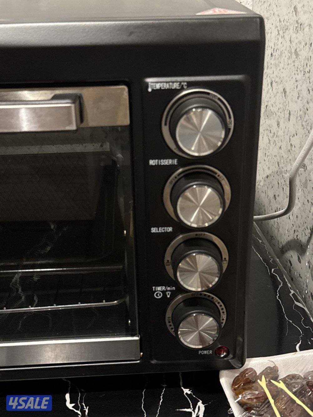 New Oven Electric it also has 1/2 years warranty . فرن كهربا5