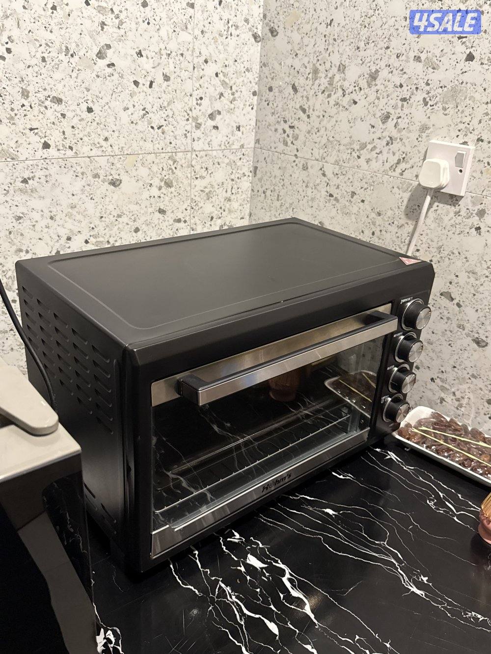 New Oven Electric it also has 1/2 years warranty . فرن كهربا7