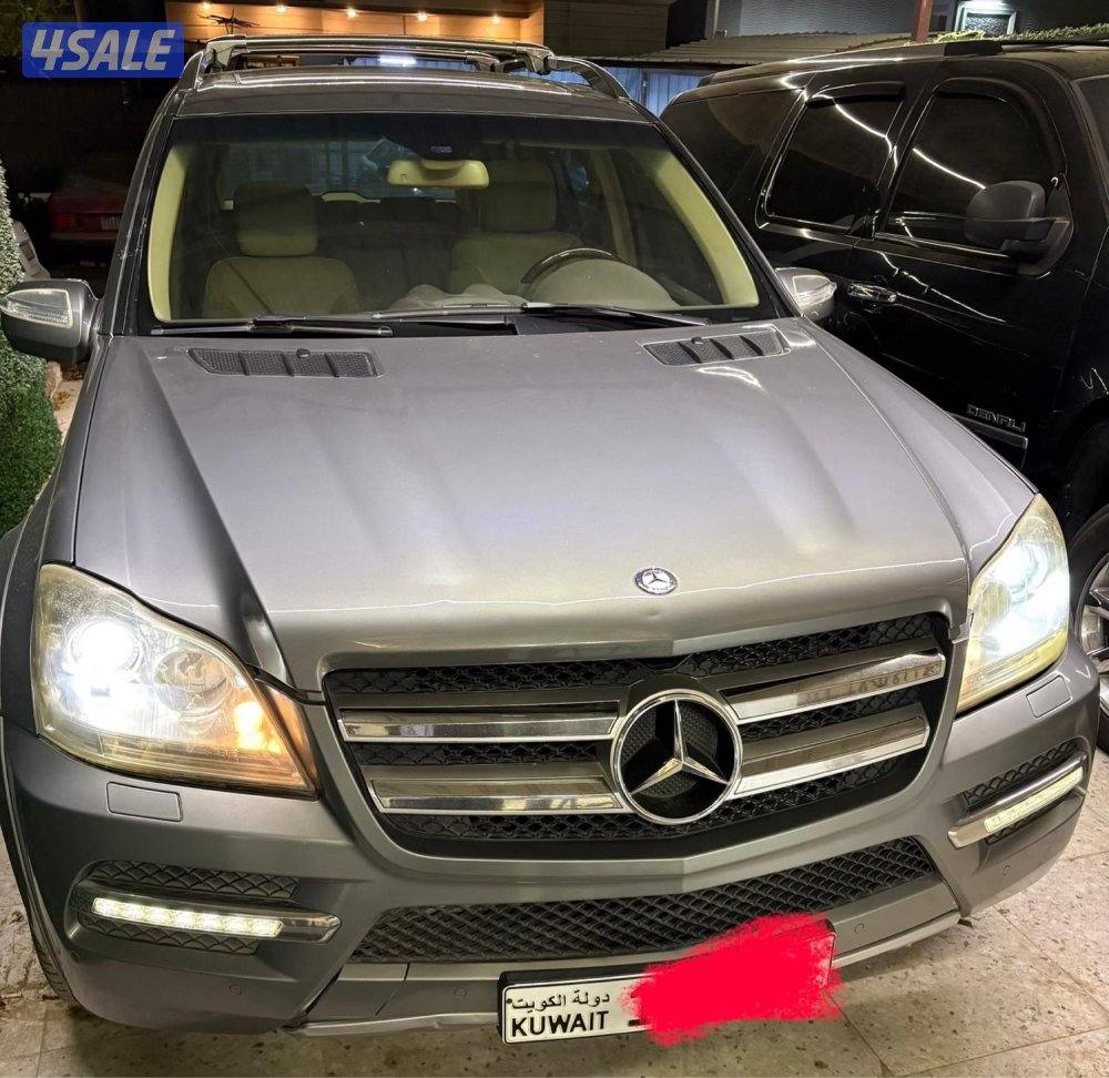 للبيع مرسيدس 500 GL موديل 2010 اللون رصاصي كامل المواصفات شرط الفحص2