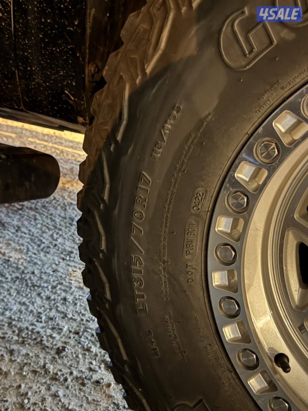 4 تواير 315/70/171