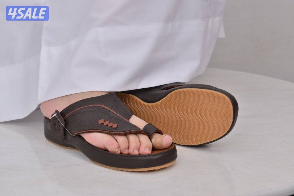 أحذية تميمه جلد اصلي مداس طبي4