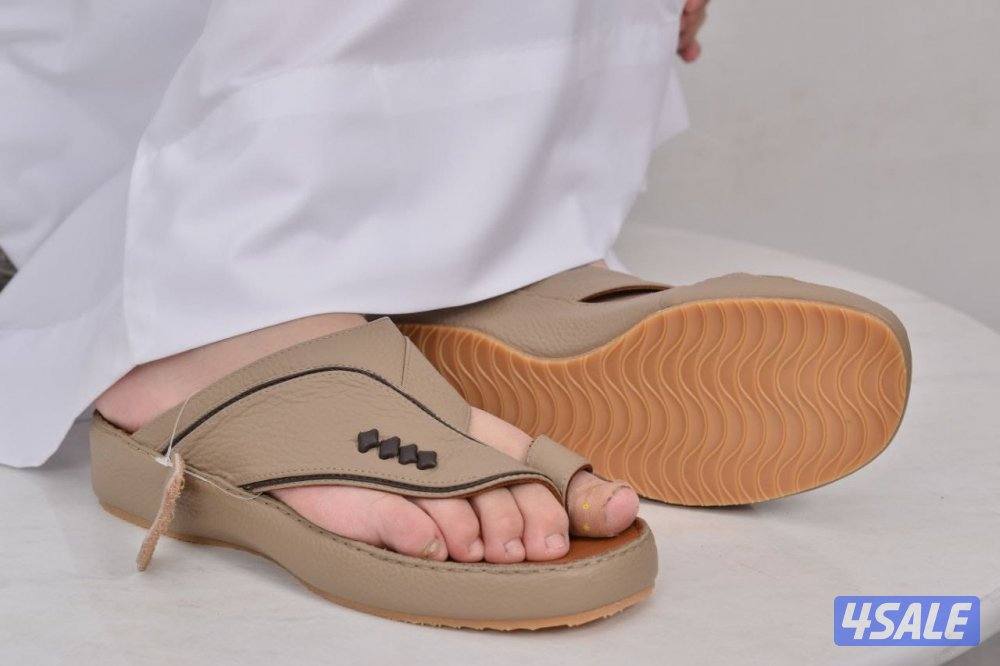 أحذية تميمه جلد اصلي مداس طبي5