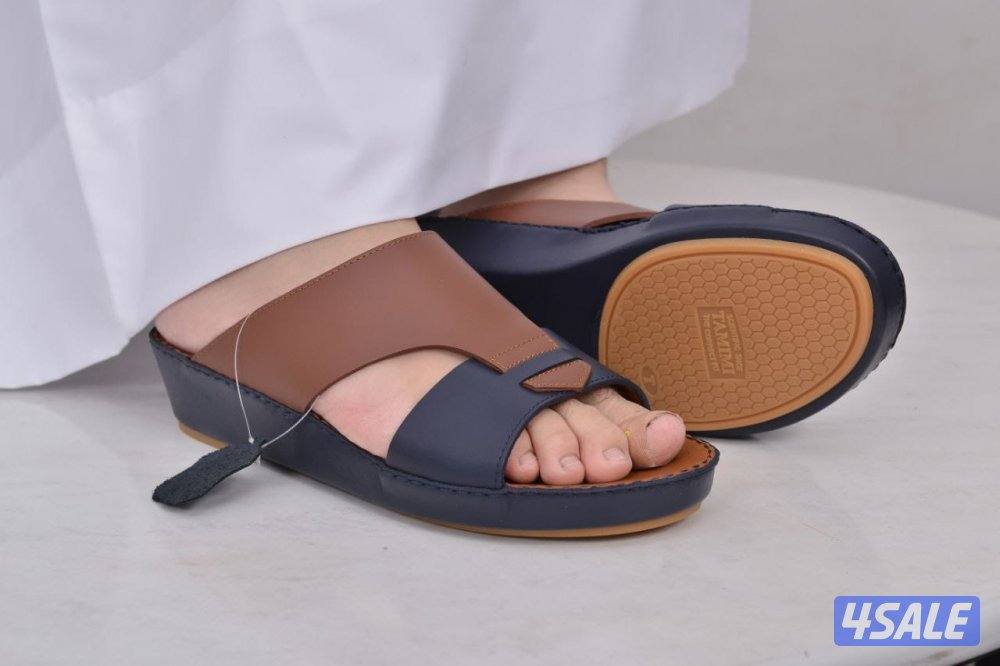 أحذية تميمه جلد اصلي مداس طبي6