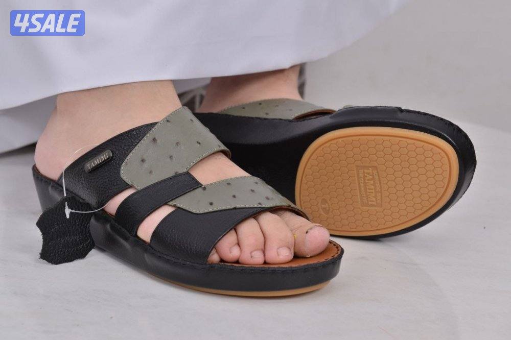 أحذية تميمه جلد اصلي مداس طبي14