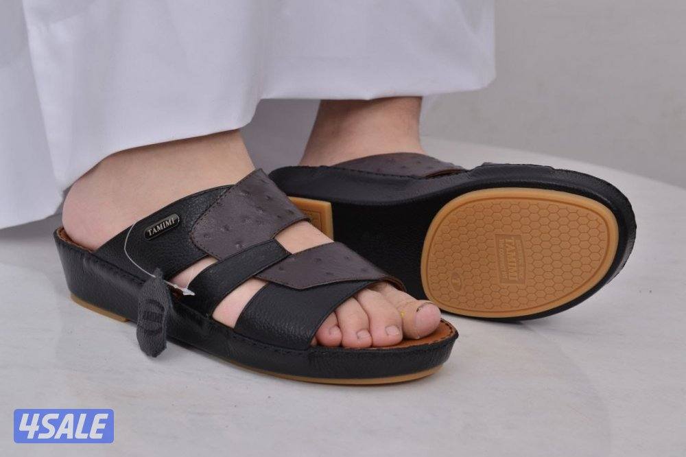 أحذية تميمه جلد اصلي مداس طبي15