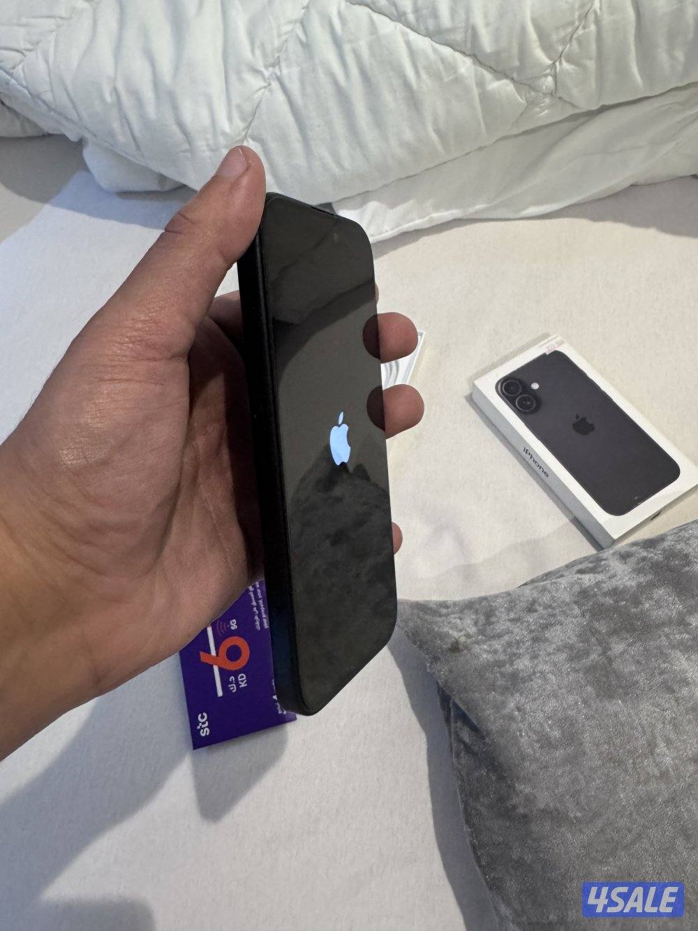 ايفون 16 للحين تحت الكفاله اول استعمال له تاريخ 1 السهر هذا2