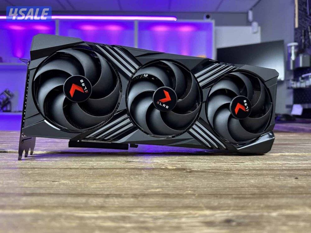 PNY Nvidia RTX 4080 SUPER XLR8 16GB OC RGB Graphics card for 4K Gaming1