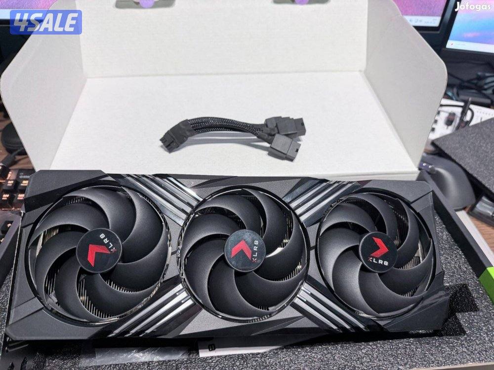 PNY Nvidia RTX 4080 SUPER XLR8 16GB OC RGB Graphics card for 4K Gaming4