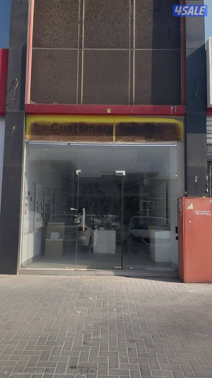 محلات للايجار بمساحة 250 متر على شارع حيوي من المالك مباشرة بدون خلو2